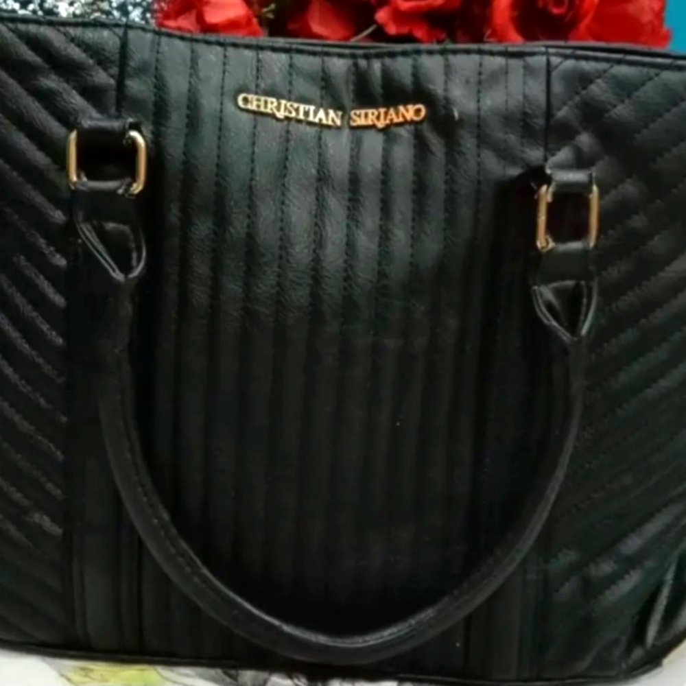 Christian Siriano Black Purse hobo